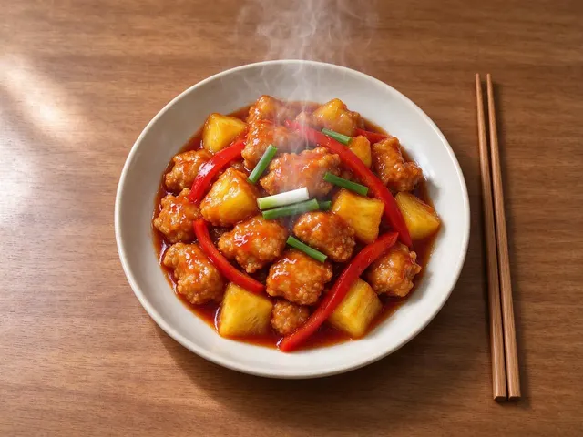 Gluten-free sweet and sour chicken