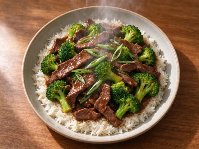 Gluten-free beef and broccoli