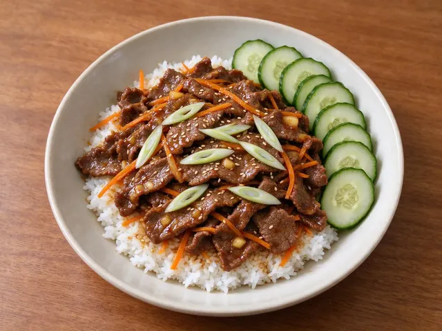 Gluten-free beef bulgogi
