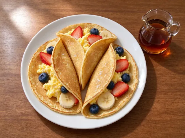 Pancake tacos