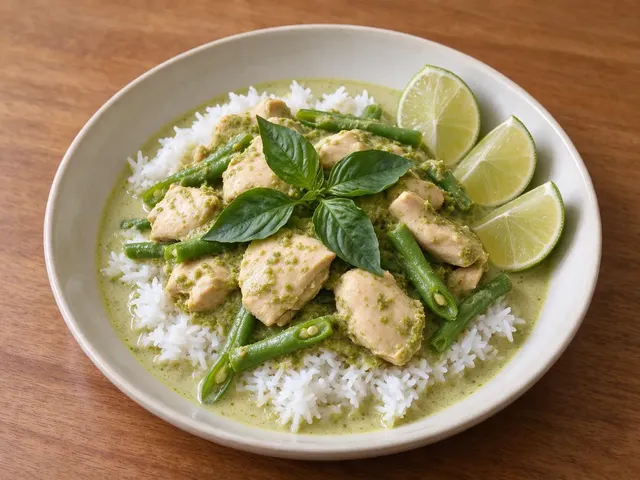 Gluten-free Thai green curry