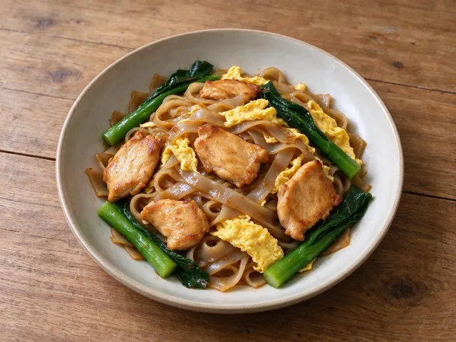 Gluten-free pad see ew