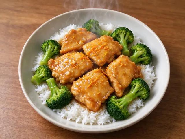 Gluten-free orange chicken