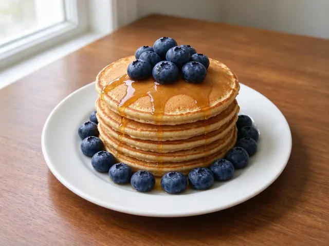Gluten-free oat milk pancakes