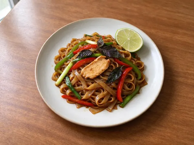 Gluten-free drunken noodles