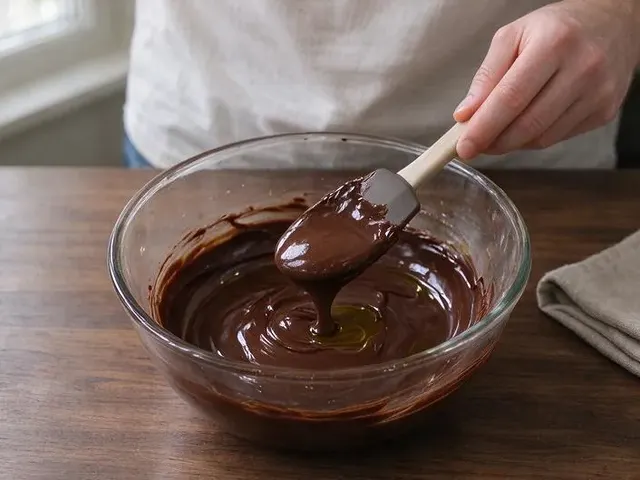 Gluten-free brownies, step 2