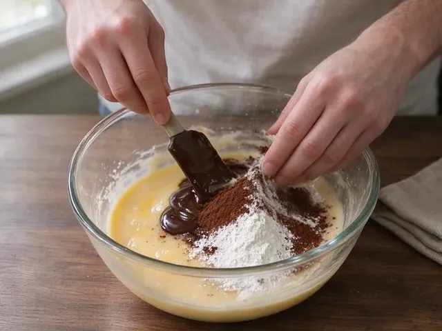 Gluten-free brownies, step 4