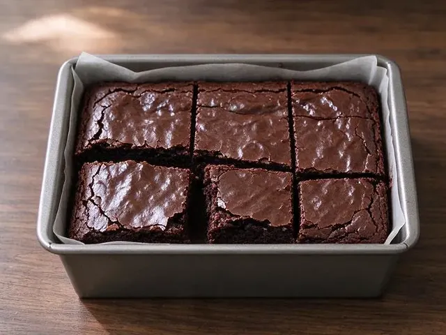 Gluten-free brownies, step 6