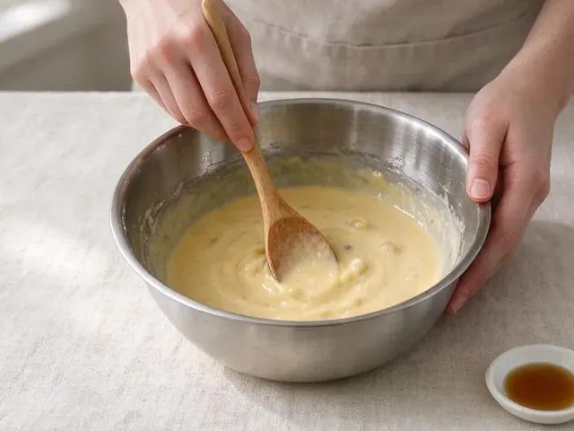 Crispy gluten-free waffles, step 3