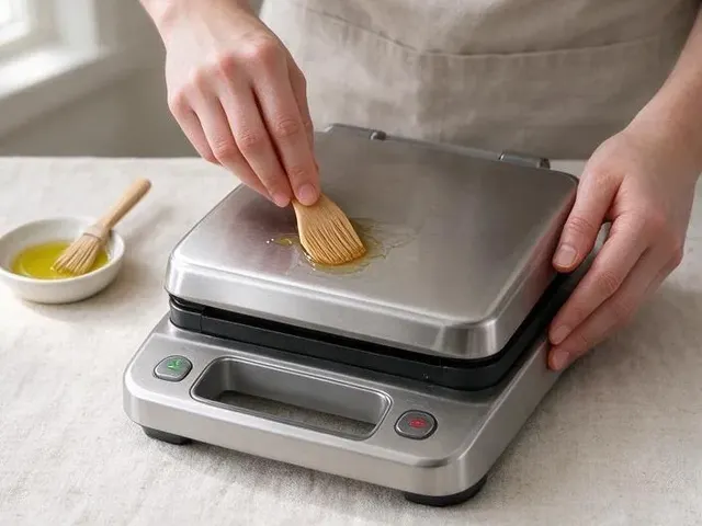 Crispy gluten-free waffles, step 4