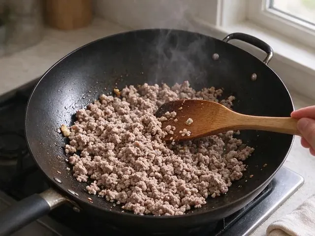 Thai basil chicken, step 3