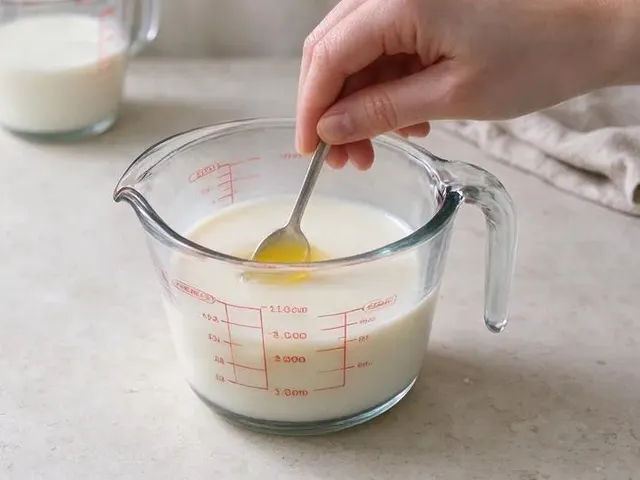 Gluten-free biscuits, step 1