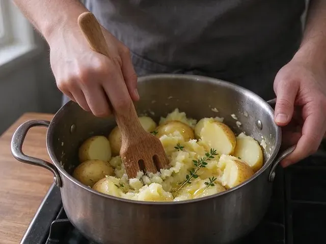 Dairy-free mashed potatoes, step 4