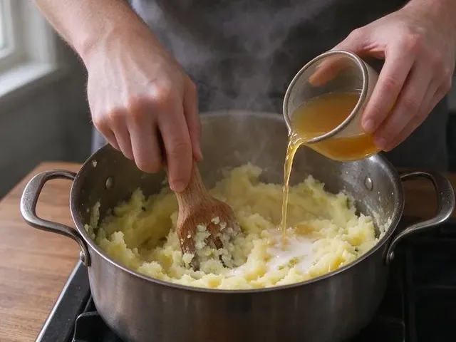 Dairy-free mashed potatoes, step 5