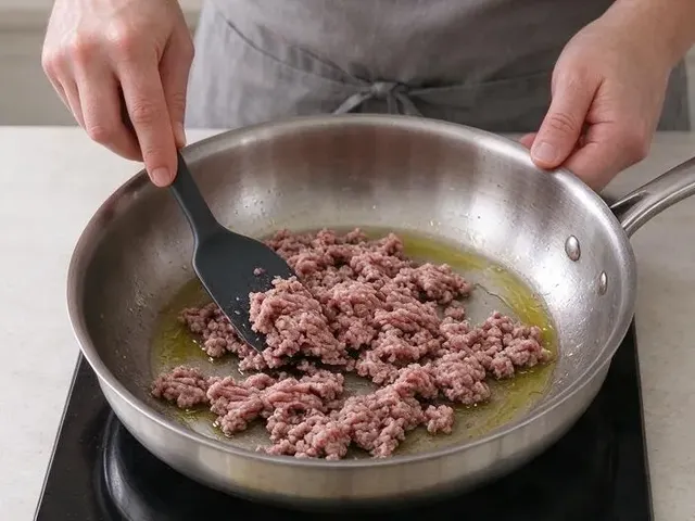 Gluten-free egg rolls, step 1