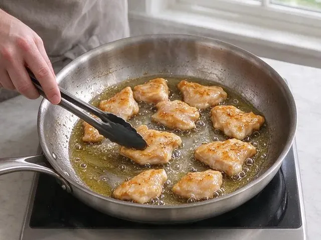 Gluten-free sesame chicken, step 3