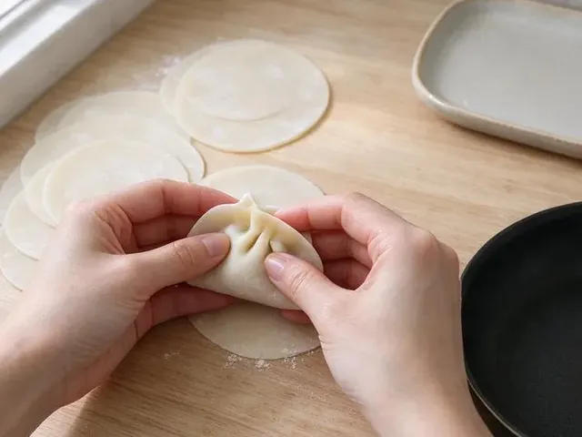 Gluten-free dumplings, step 4