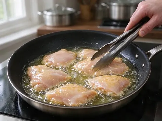 Gluten-free fried chicken, step 4