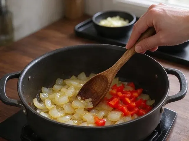 Gluten-free chili, step 2
