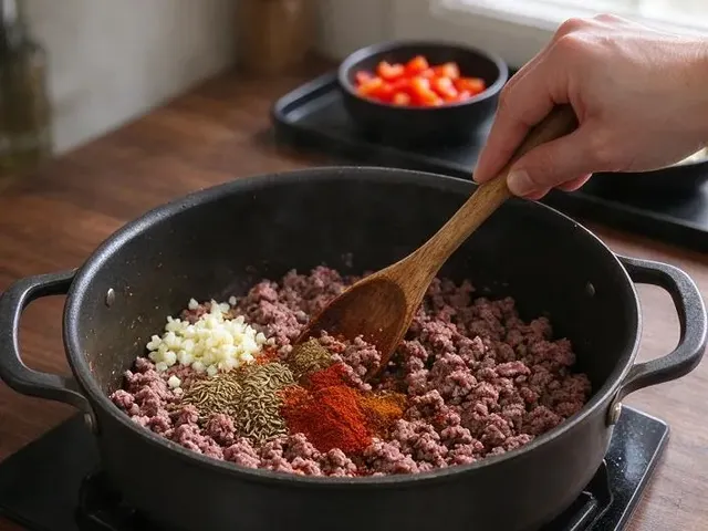 Gluten-free chili, step 3