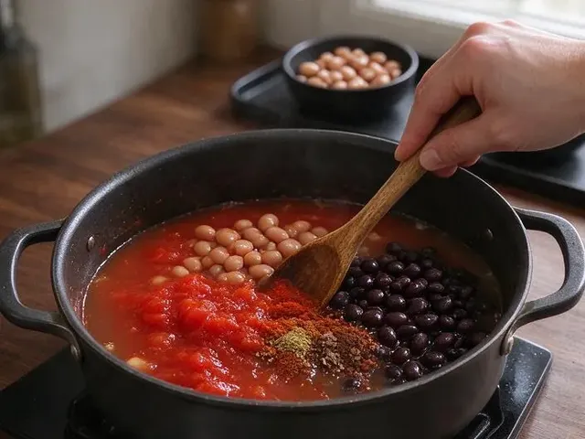 Gluten-free chili, step 5