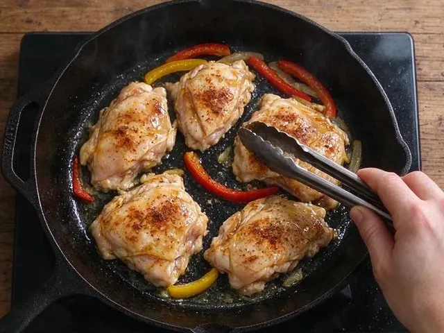 Gluten-free chicken fajitas, step 3