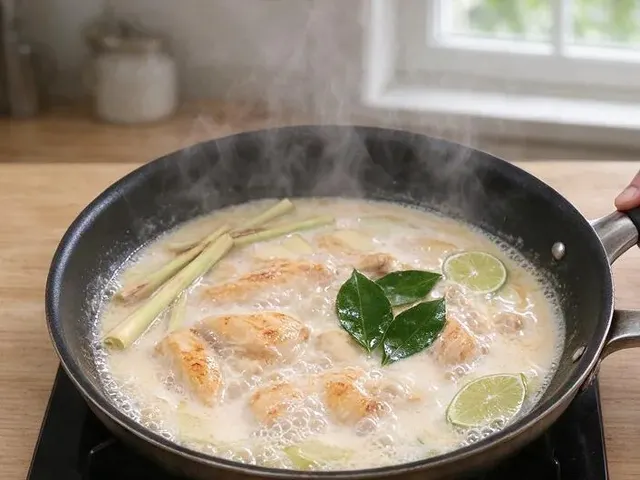 Tom kha gai, step 3