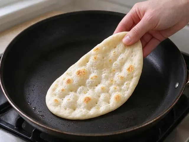 Gluten-free naan, step 5