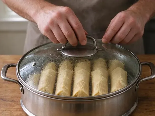 Gluten-free tamales, step 6