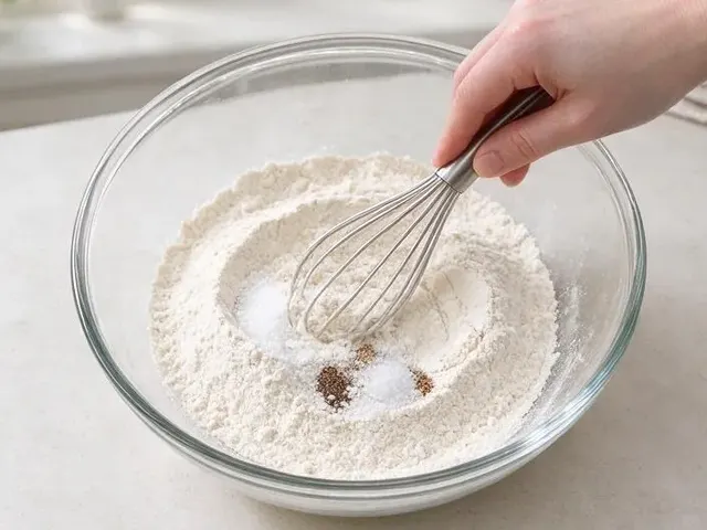 Gluten-free chocolate chip cookies, step 2