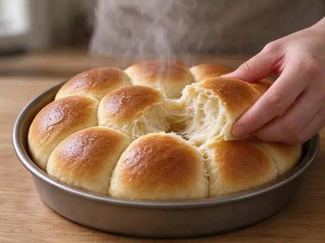 Gluten-free dinner rolls, step 6