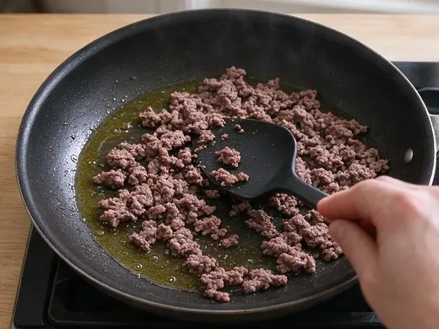 Gluten-free sloppy joes, step 1