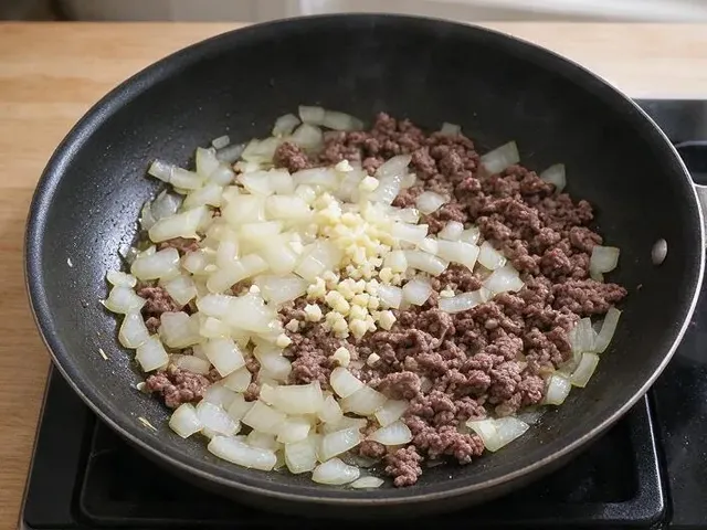 Gluten-free sloppy joes, step 2