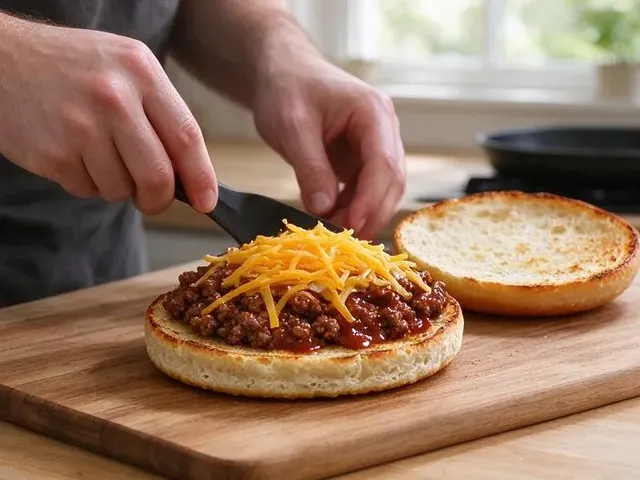 Gluten-free sloppy joes, step 4