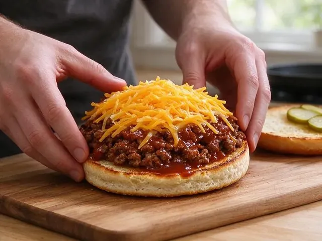 Gluten-free sloppy joes, step 5