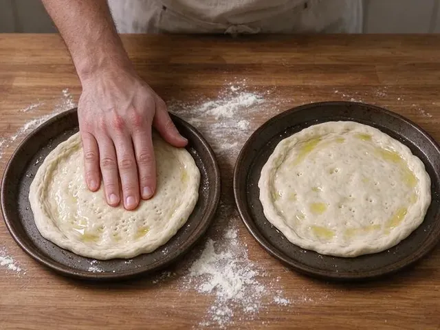 Gluten-free pizza, step 3