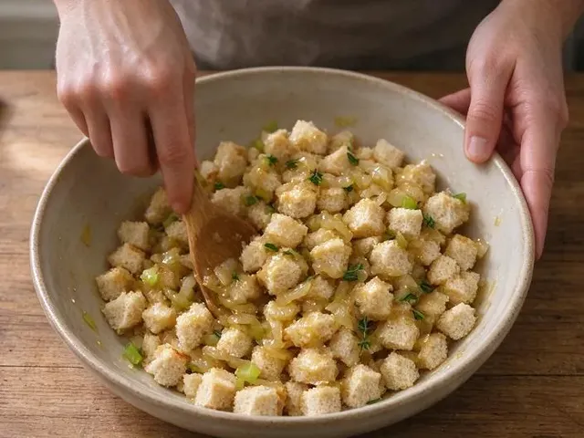 Gluten-free stuffing, step 5