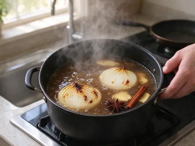 Gluten-free pho, step 2