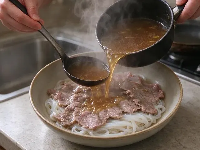 Gluten-free pho, step 5