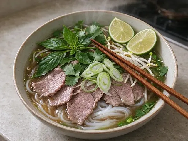 Gluten-free pho, step 6