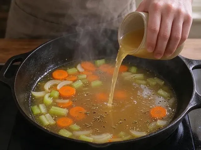 Gluten-free chicken and dumplings, step 3