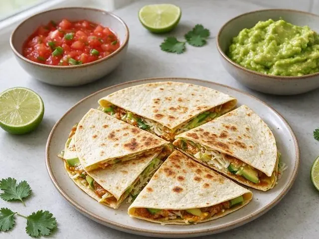 Gluten-free quesadillas, step 6