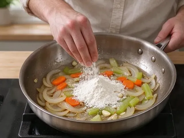 Gluten-free chicken pot pie, step 3