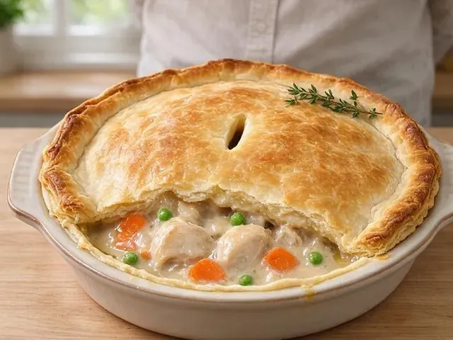 Gluten-free chicken pot pie, step 6
