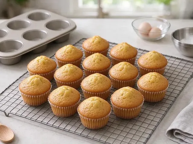 Gluten-free vanilla cupcakes, step 5