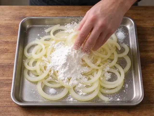 Gluten-free green bean casserole, step 1