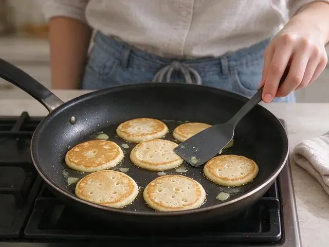 Pancake tacos, step 2