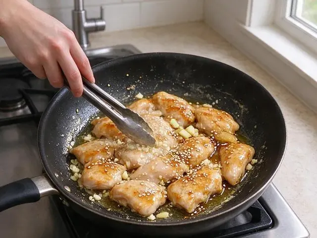 Gluten-free General Tso's chicken, step 6