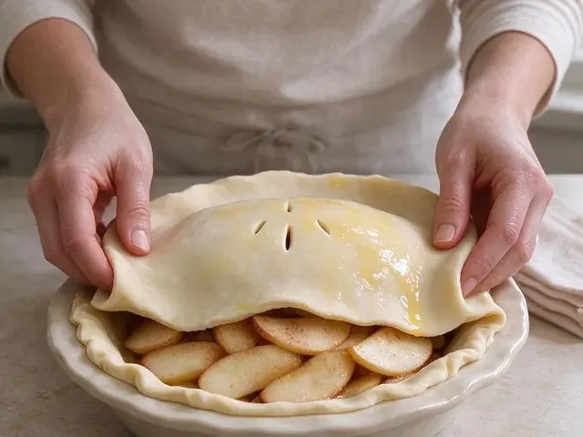 Gluten-free apple pie, step 5
