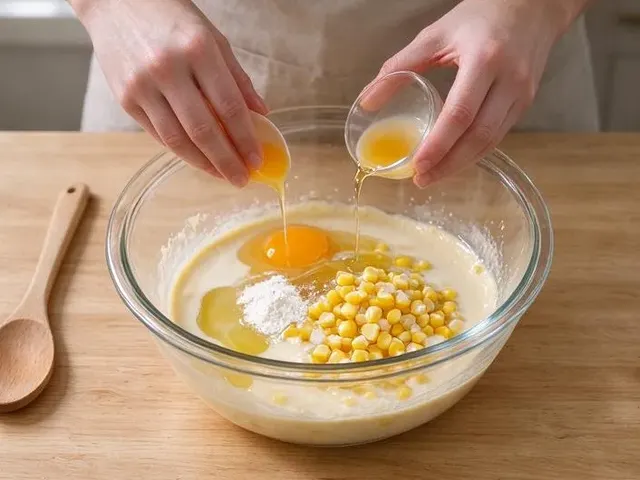 Gluten-free cornbread, step 4